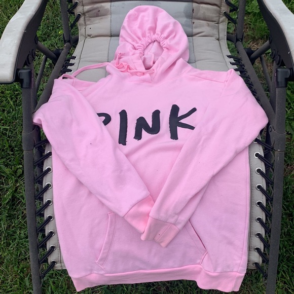Victoria’s Secret PINK logo pull over hoodie! Size XS - Picture 2 of 9